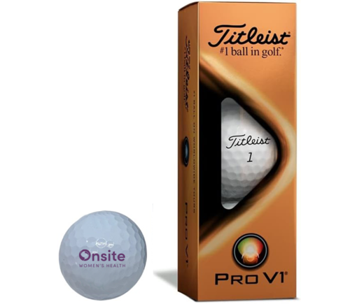 Titleist® Pro V1® Golf Balls Sleeve of 3